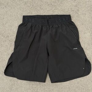 LSKD Black Men's Shorts